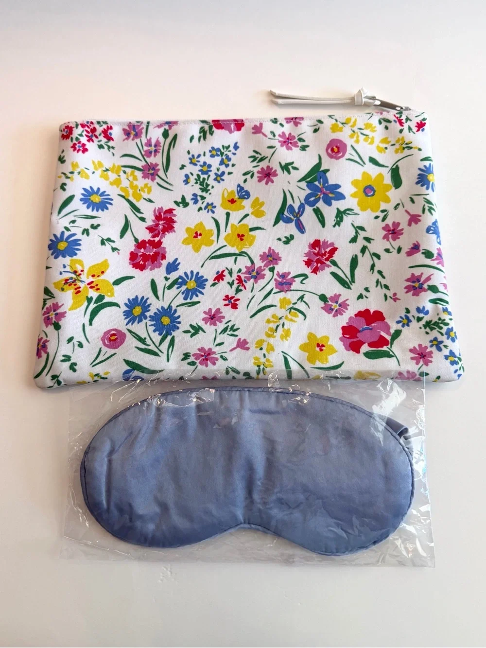 Kate Spade Floral Cosmetic Pouch and Satin Sleep Mask & Scrunchie Set, $95 MSRP